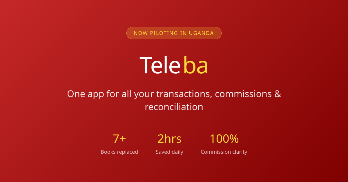 Teleba — The Agent-First Platform for Telecom & Banking Agents